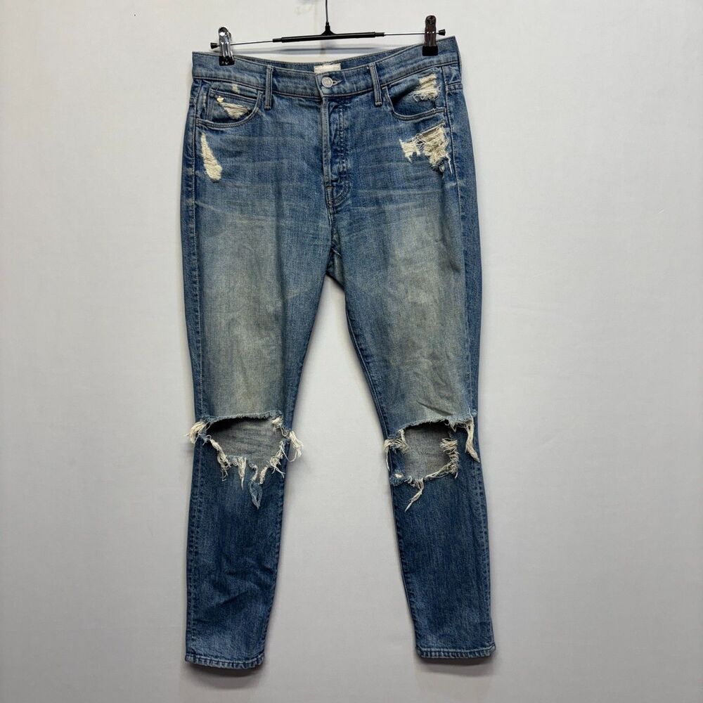 MOTHER x Candice The Stunner HiJacking The Runway Jeans Size 28 Denim D077 -22